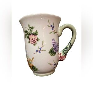 Vintage Princess House Exclusive Garden Floral 12 Oz. Mug
